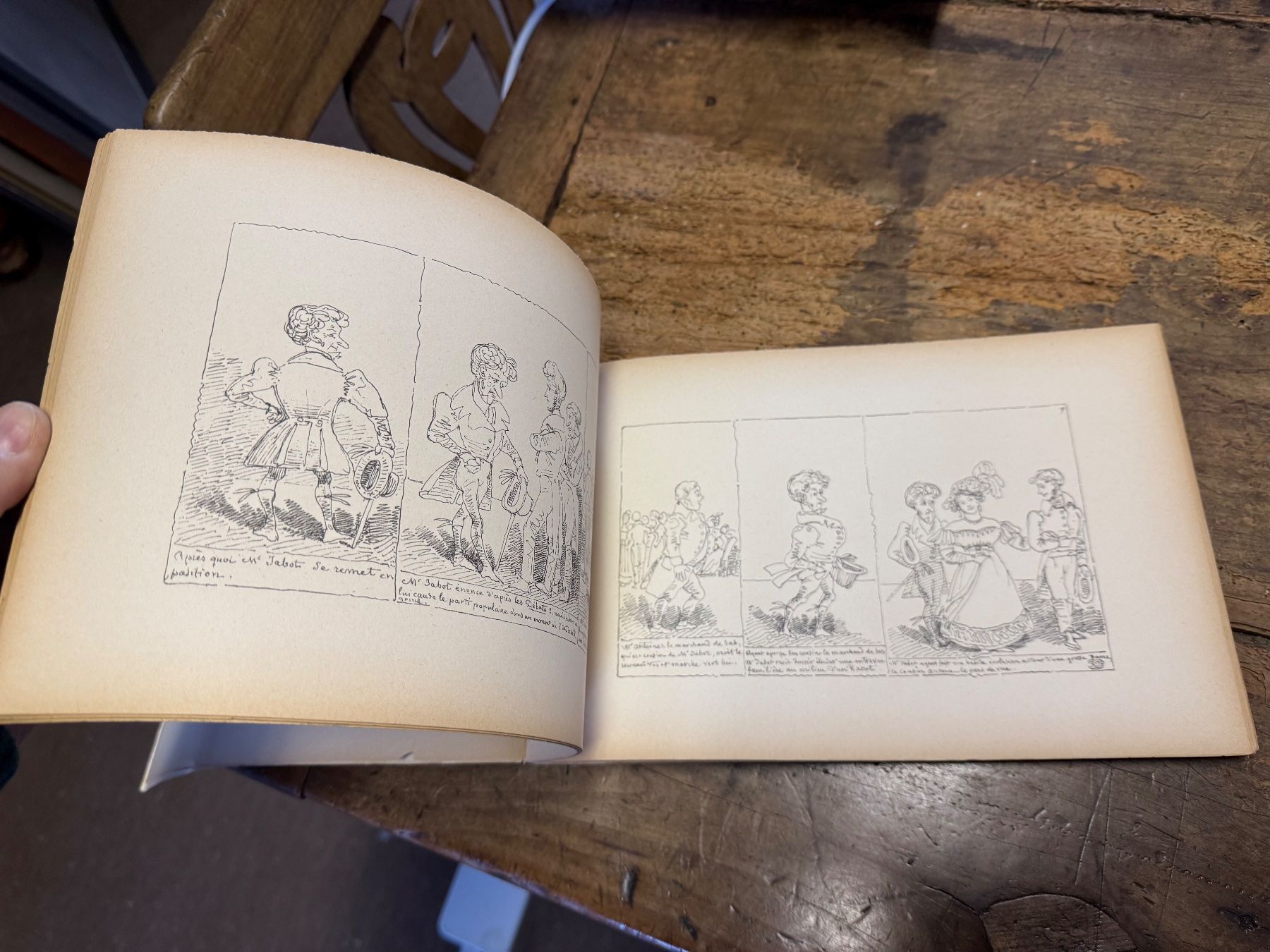 Libri: 1943 Rodolphe TOEPFFER Caricatures nummeriert – Usato da Bern venduto da Jwpm66 5