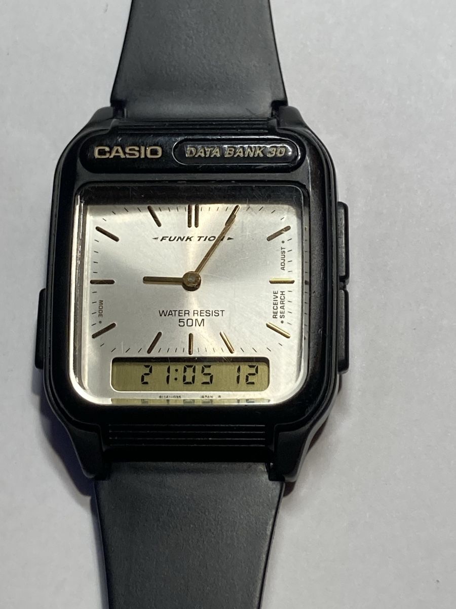 Casio Montres: Casio Databank anadigital uhr 35 mm – D'occasion à Glattbrugg par vintagemania 2