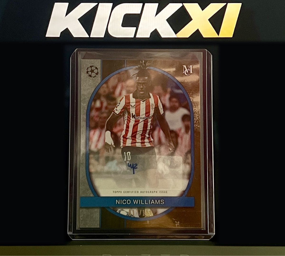 Topps Carte collezionabili: Nico Williams Topps Museum 2025/26 Auto 17/150 – Nuovo (secondo la descrizione) da Horgen venduto da KICKXI