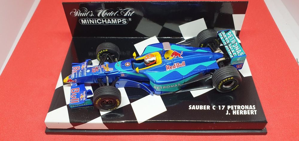 MINICHAMPS Sauber C17 Petronas J.Herbert 1/43