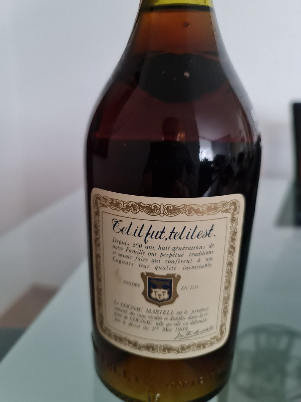 Martell Spirituosen: Cognac martell 3 Sterne 0.75 Liter – Neu (gemäss Beschreibung) aus Aarau von Polikum 1
