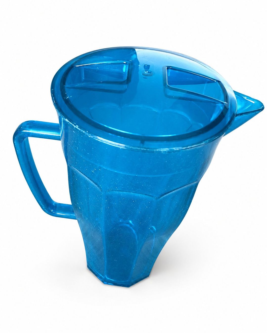 Caraffe: Blauer Wasserkrug mit Deckel – Picknick / Garten – Nuovo (secondo la descrizione) da Fully venduto da VaneaSelection 5