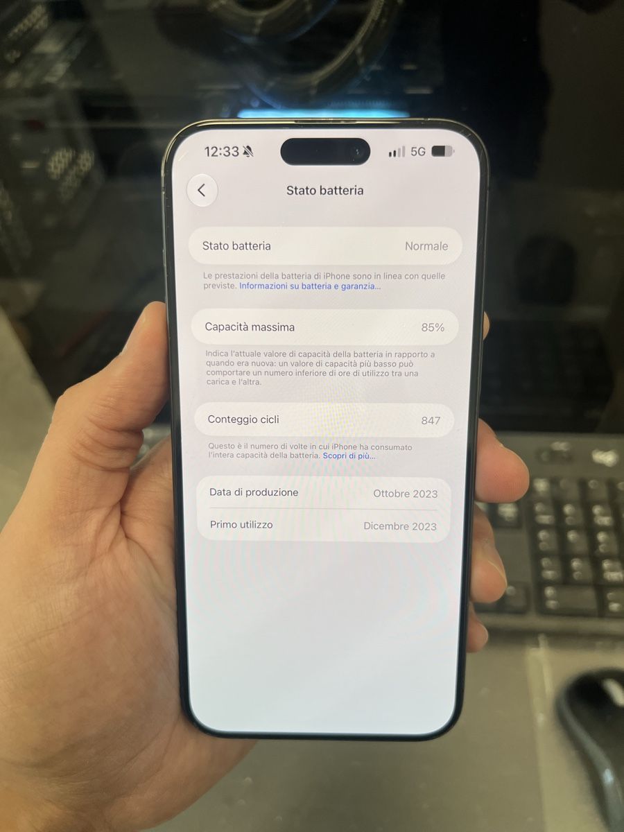 Apple Portables: Iphone 15 pro max 256gb - Schwarz – D'occasion à Bassersdorf par jas_dj7r 3