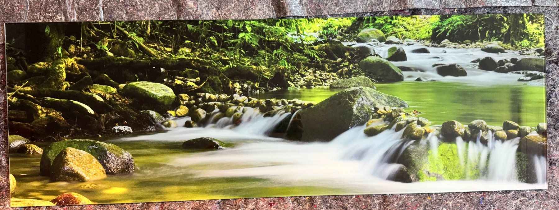 Foto & Immagini: Glasbild Wasserfall – Usato da Hofstetten ZH venduto da Balu083
