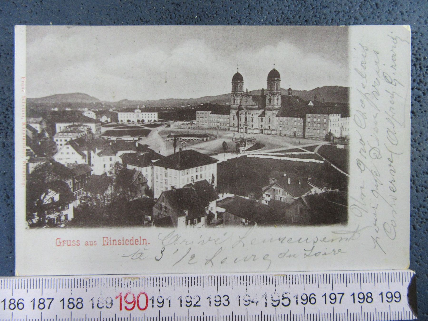 Cartes postales: EINSIEDELN 1906 SZAK – D'occasion à Ettingen par Hausi4711