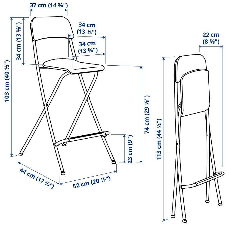 Ikea Seggioloni: 2x Barhocker Franklin IKEA  (neuwertig) – Usato da Zürich venduto da CanadaRunner 1