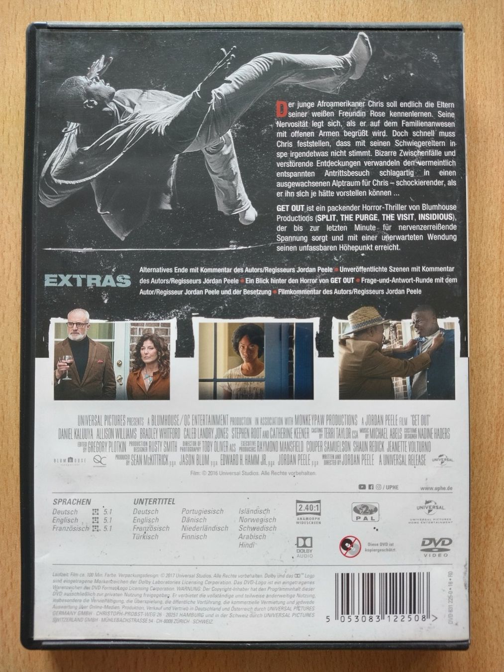 Tutti i DVDs: Get Out - Psycho-Horror-Thriller – Usato da Jona venduto da Argus36 1