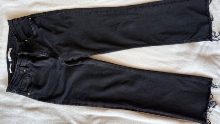 ZARA Damen Jeans schwarz Grösse EUR 40 guter Zustand