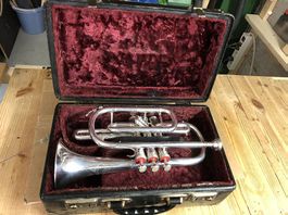 Vintage B-Kornett Boosey & Hawkes "Oxford"  Top Zustand !