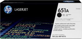 HP LaserJet Enterprise 700 Color M775 BK Toner, CE340A/651A