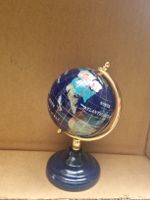 Kleiner Globus blau, ca. 16cm hoch, Vintage