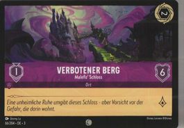 TCG LORCANA DIE TINTENLANDE 3INK De 66 Verbotener Berg - Mal