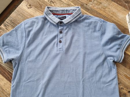 Herren Poloshirt  Grösse L blau Top Zustand