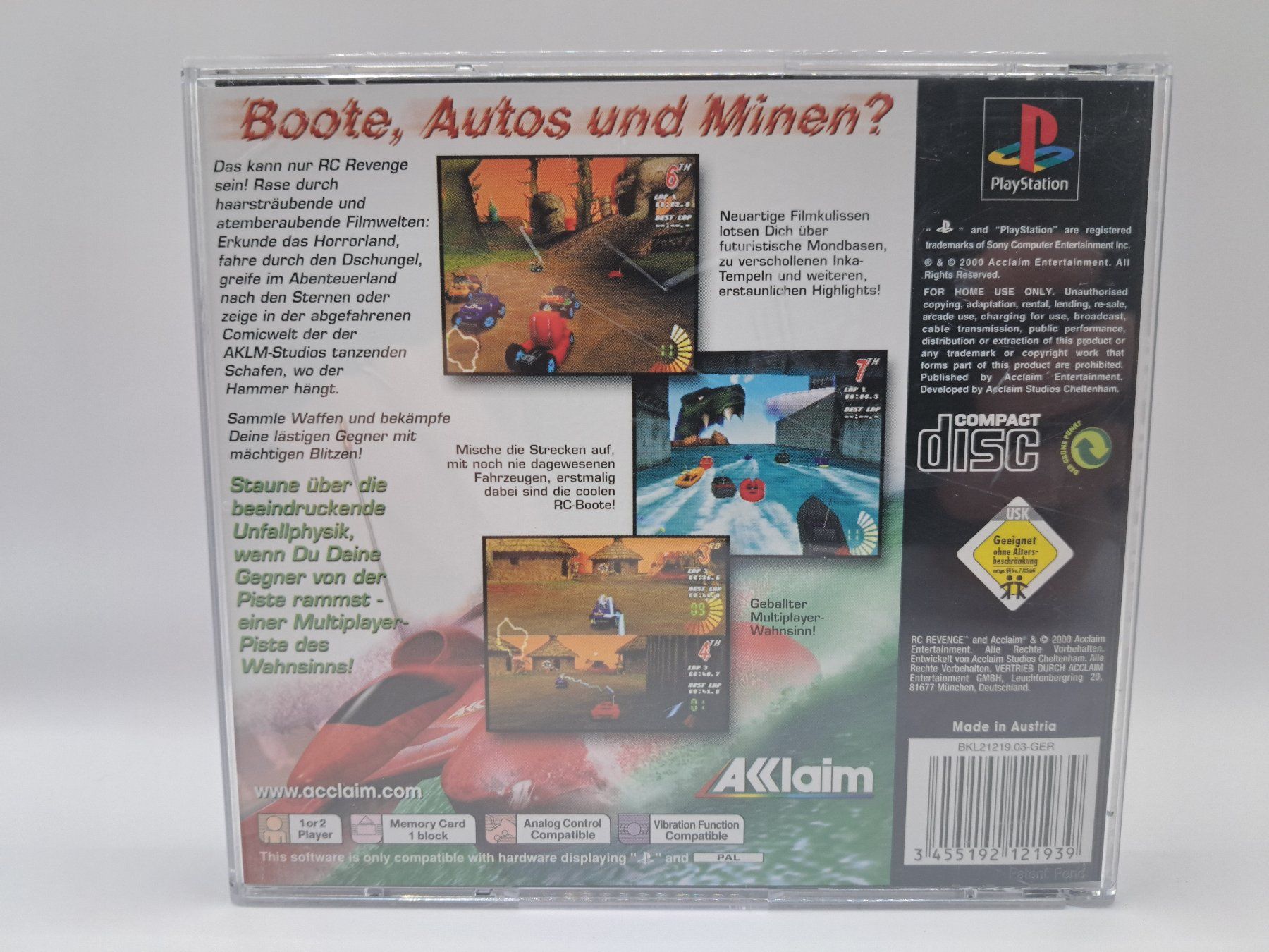 Giochi: RC Revenge (Playstation 1/PS1) – Usato da Balgach venduto da Wasnwasn 1