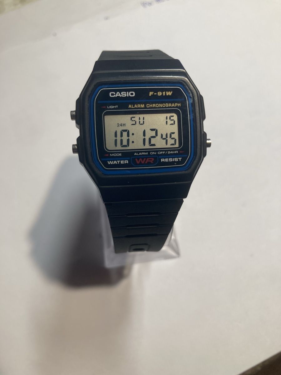 Casio Orologi: Casio wr w91F lcd uhr – Usato da Glattbrugg venduto da vintagemania 3