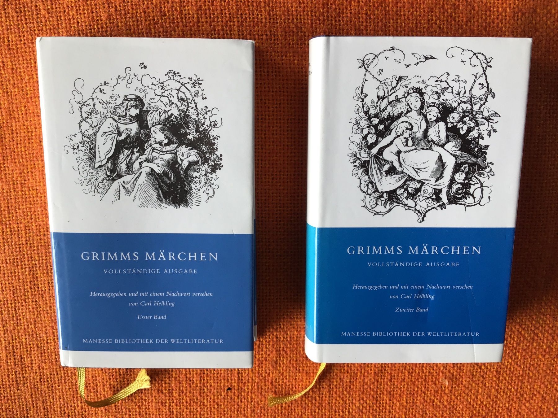 Libri: Grimms Märchen, Manesse Bibliothek, 2 Bände – Usato da Rüti ZH venduto da Wernika1