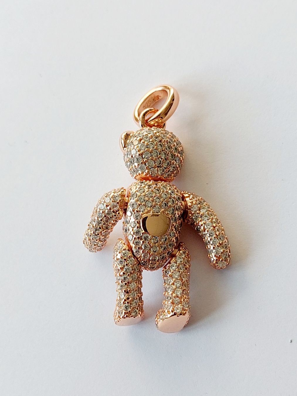 Anhänger: Bär Rosegold/Silber 925 – Neu (gemäss Beschreibung) aus Madetswil von triforuz 6