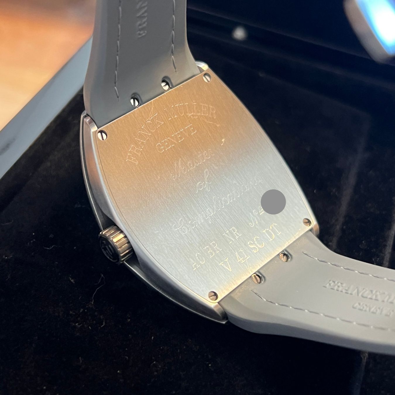 Franck Muller Montres: Franck Muller Vanguard Automatic Date Full Set V41SCDT – D'occasion à Carouge GE par Watchaser 5
