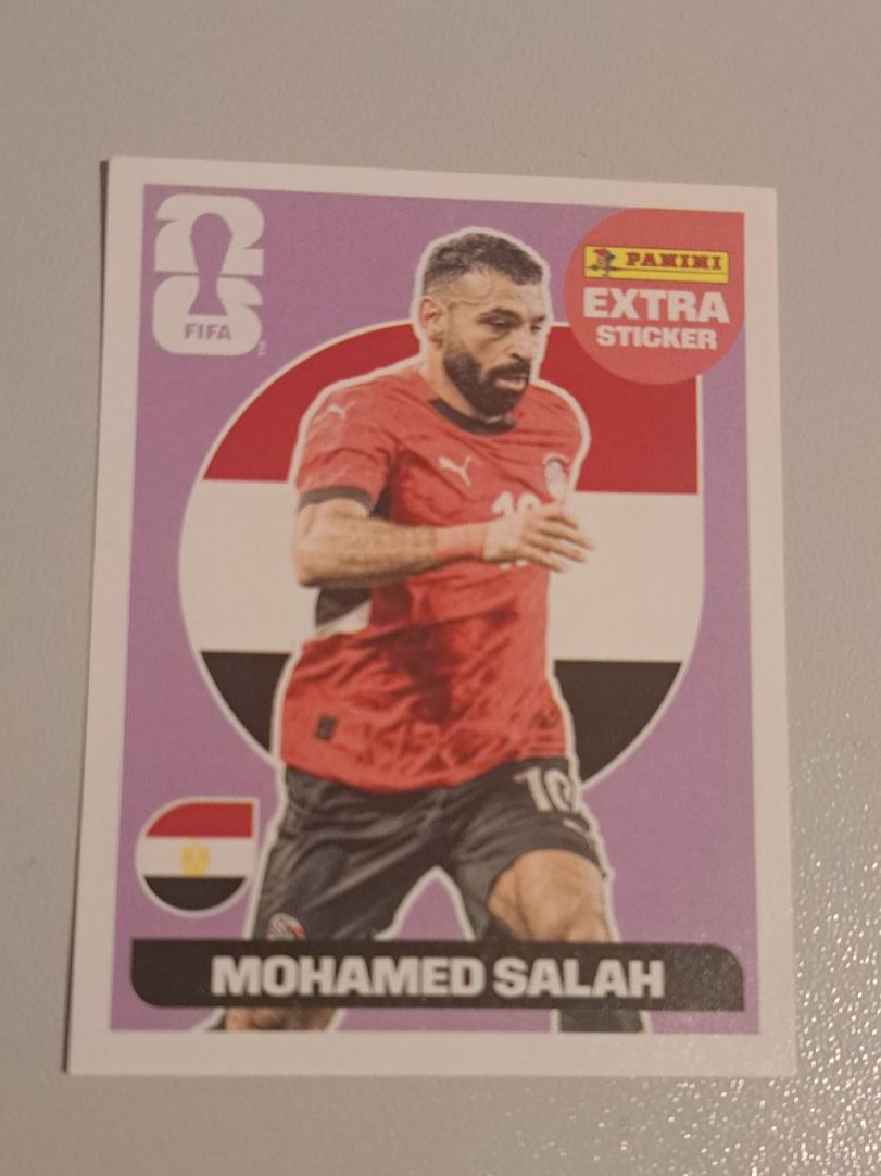 Panini Carte collezionabili: Panini Extra Sticker 2026 United Edition Salah Base – Usato da Galgenen venduto da Keelo
