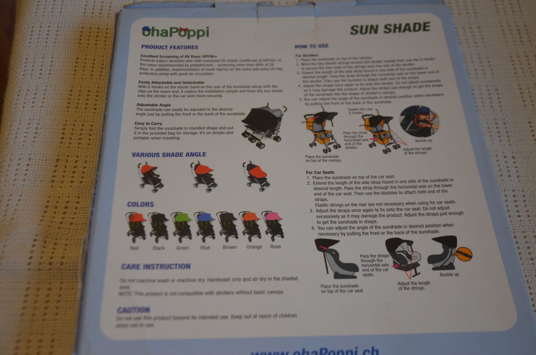 Carrozzine: SCHUETZ FUR KIND NEU – Nuovo e nell'imballaggio originale da Chiasso venduto da Dolly015 2
