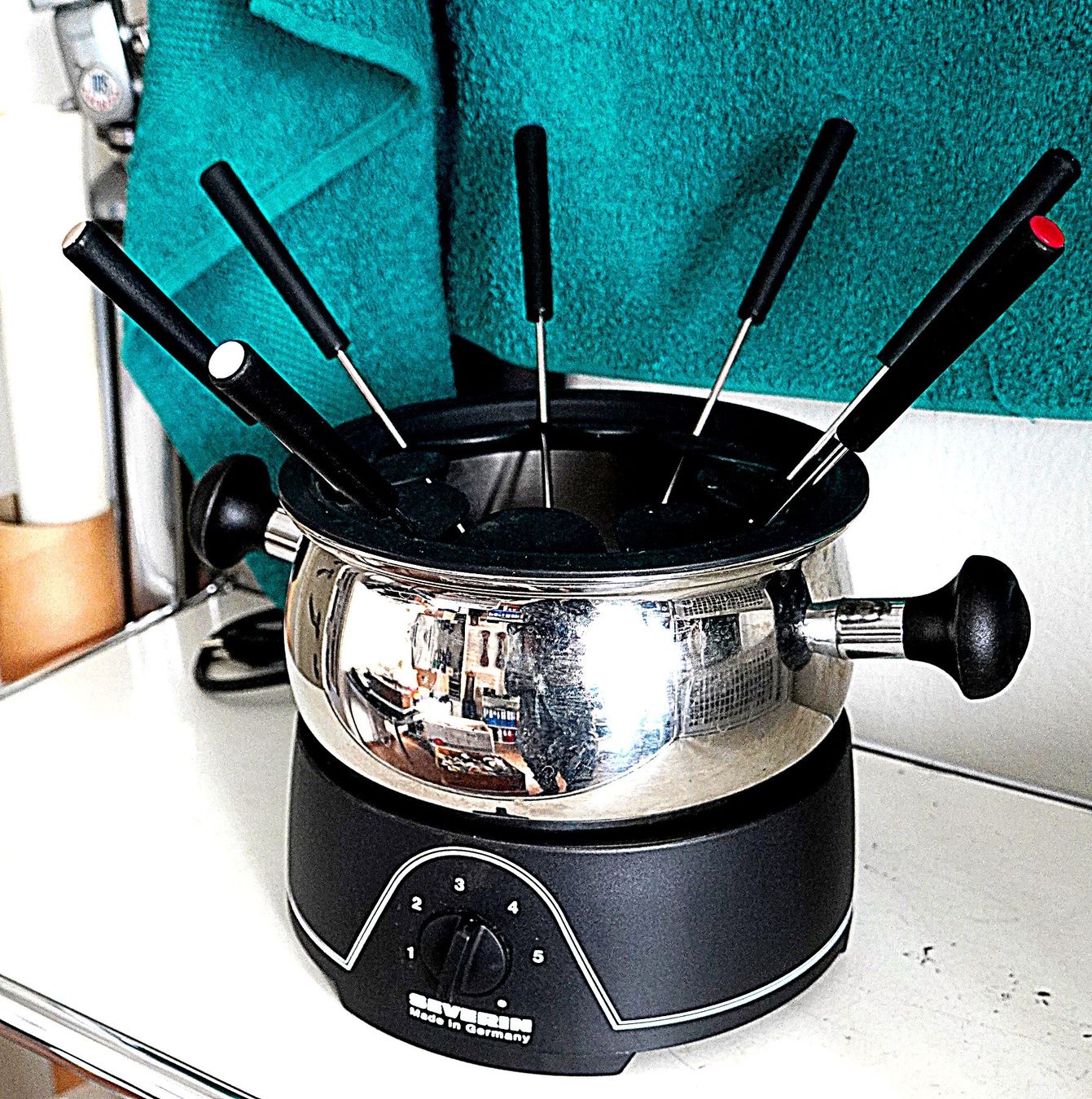 SilverCrest Elettrodomestici da cucina: Fondue Set Severin – Usato da Baar venduto da 2cvbaar 2