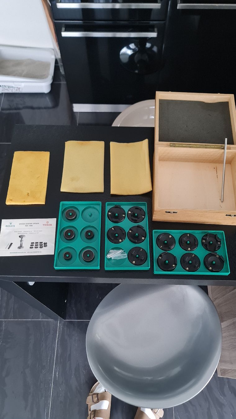 Rolex Tutti gli attrezzi: Rolex Speedy Oyster Opener Ref. 1008 completo – Usato da Bad Ragaz venduto da NICDLSWISS 2