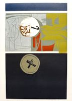 Ennio Tamburi - Original Vintage Lithographie, abstrakt