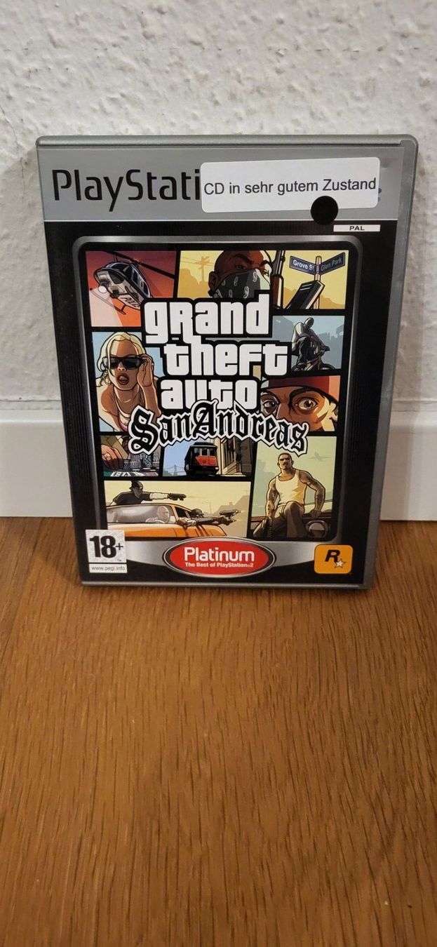 Sony Giochi: PS 2 - GTA San Andreas – Usato da Münsingen venduto da DigitaleSpielecke