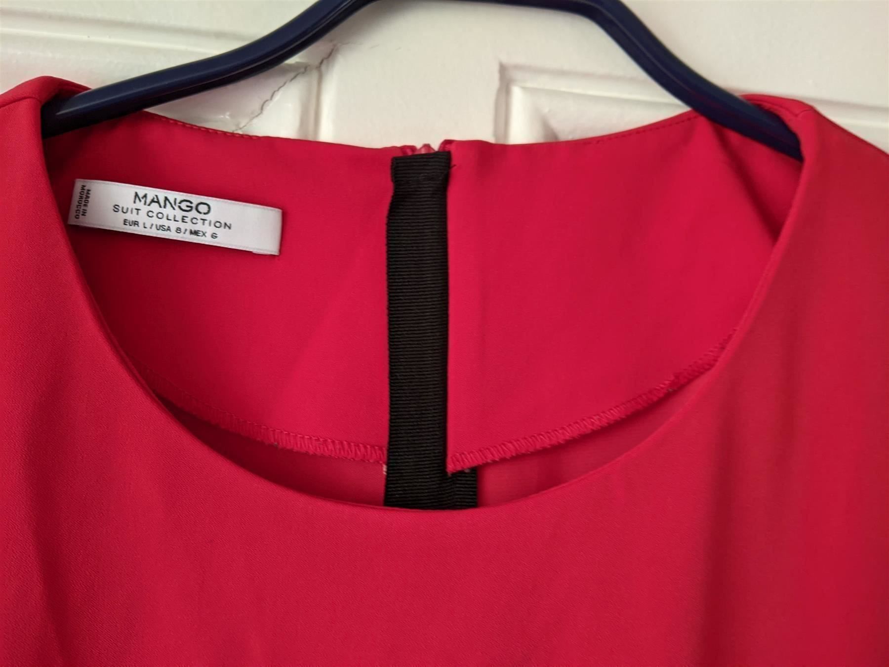 Mango Vestiti: MANGO : Petite robe rouge vif L – Nuovo (secondo la descrizione) da Petit-Lancy venduto da lilycerise 1