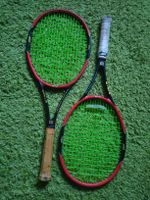 Raquettes de tennis Wilson Pro Staff 97s, 4 1/2, lot de 2