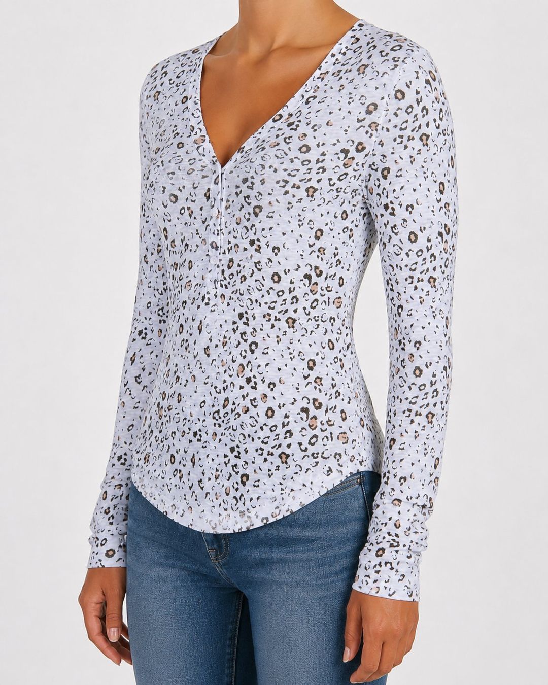 T-shirt: Rails Langarmshirt -  Leoprint - Gr. M - TOP – Usato da Dübendorf venduto da san_tt6m 1
