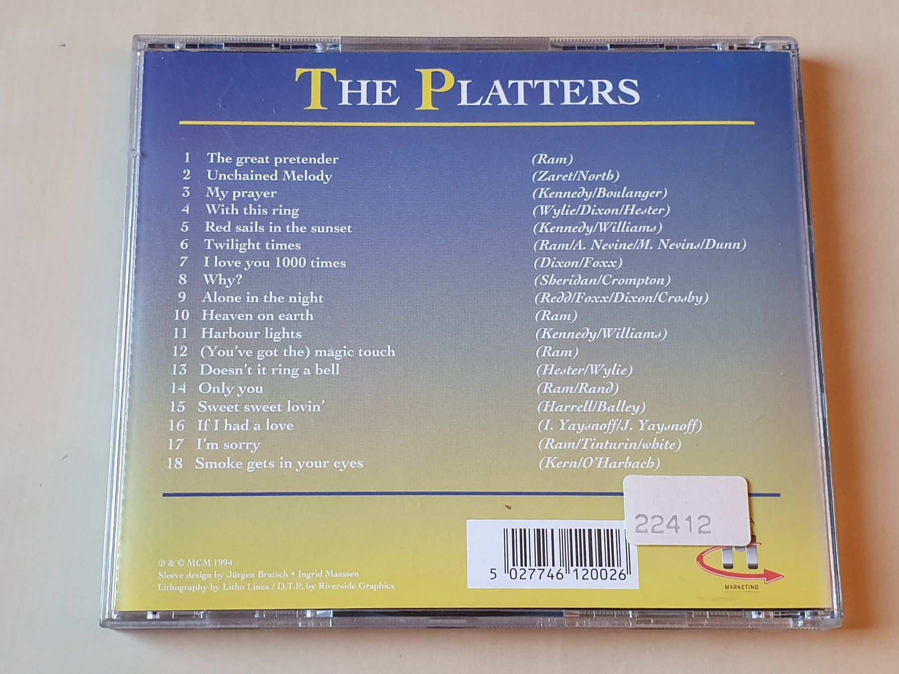 CDs: The Platters Platinum collection – Gebraucht aus Stansstad von collectorsshop 1