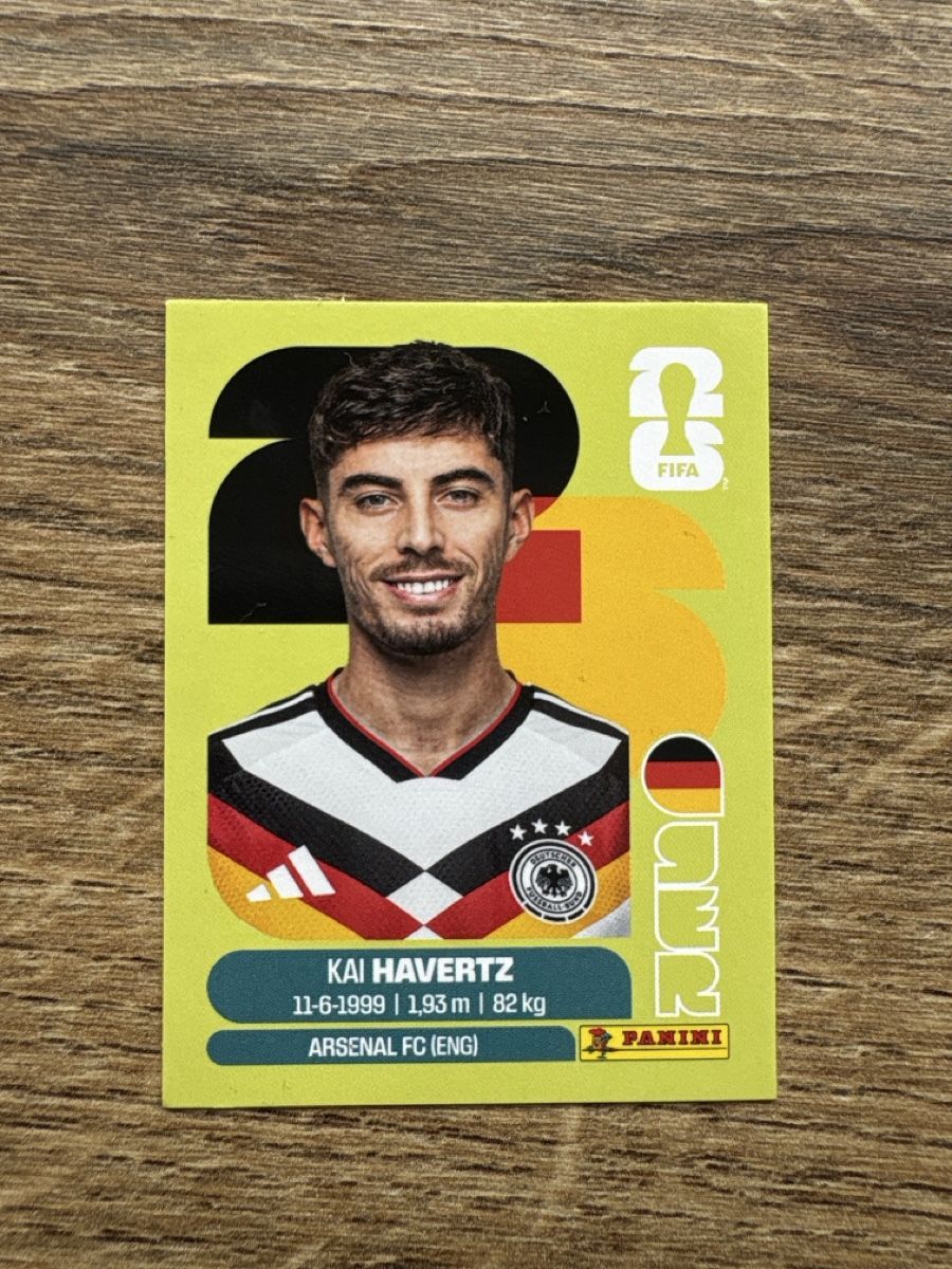 Panini Carte collezionabili: Panini WM 2026 Kai Havertz Sticker – Nuovo (secondo la descrizione) da Menznau venduto da Hetfield85