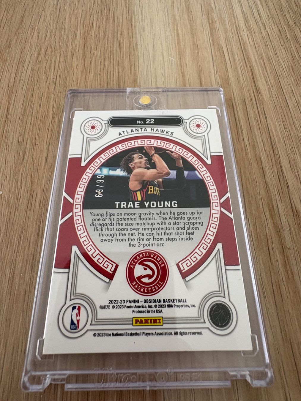 Panini Carte collezionabili: Trae Young 2022-23 Panini Obsidian 69/99 – Usato da Obfelden venduto da thehunter29 1