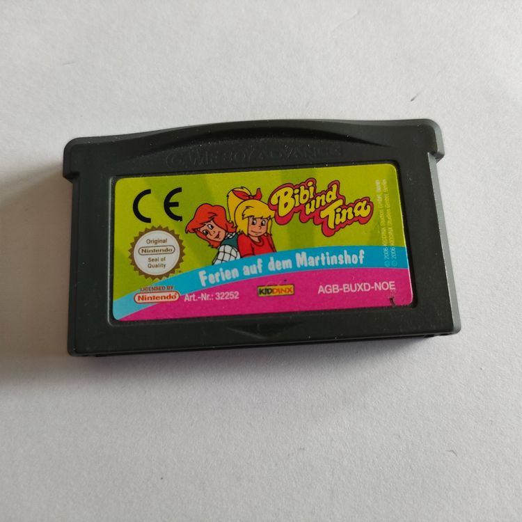 Nintendo Game Boy Advance BIBI & TINA - VACANCES AU