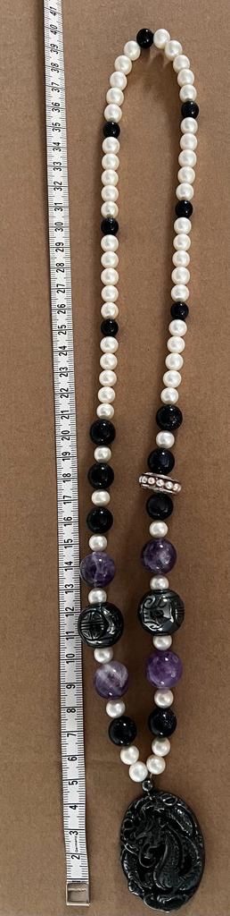 Ketten: Collier aus Perlen und Steine – Neu (gemäss Beschreibung) aus Teufen Ar von Exclusive.stuff.CH 1