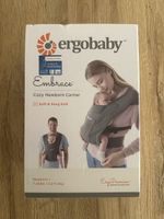 Ergobaby Embrace Grey - cozy newborn carrier - NEW