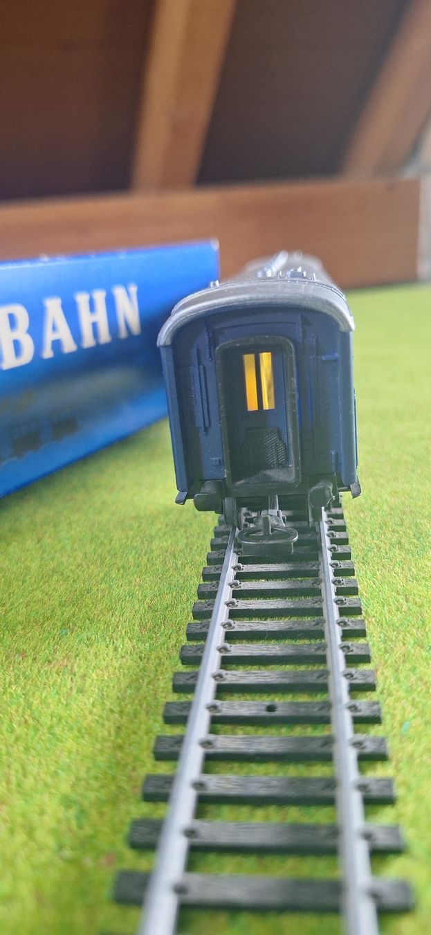 Kleinbahn Modellini di ferrovie: Kleinbahn Speisewagen 386 – Usato da Arnegg venduto da Skippy2.0 1