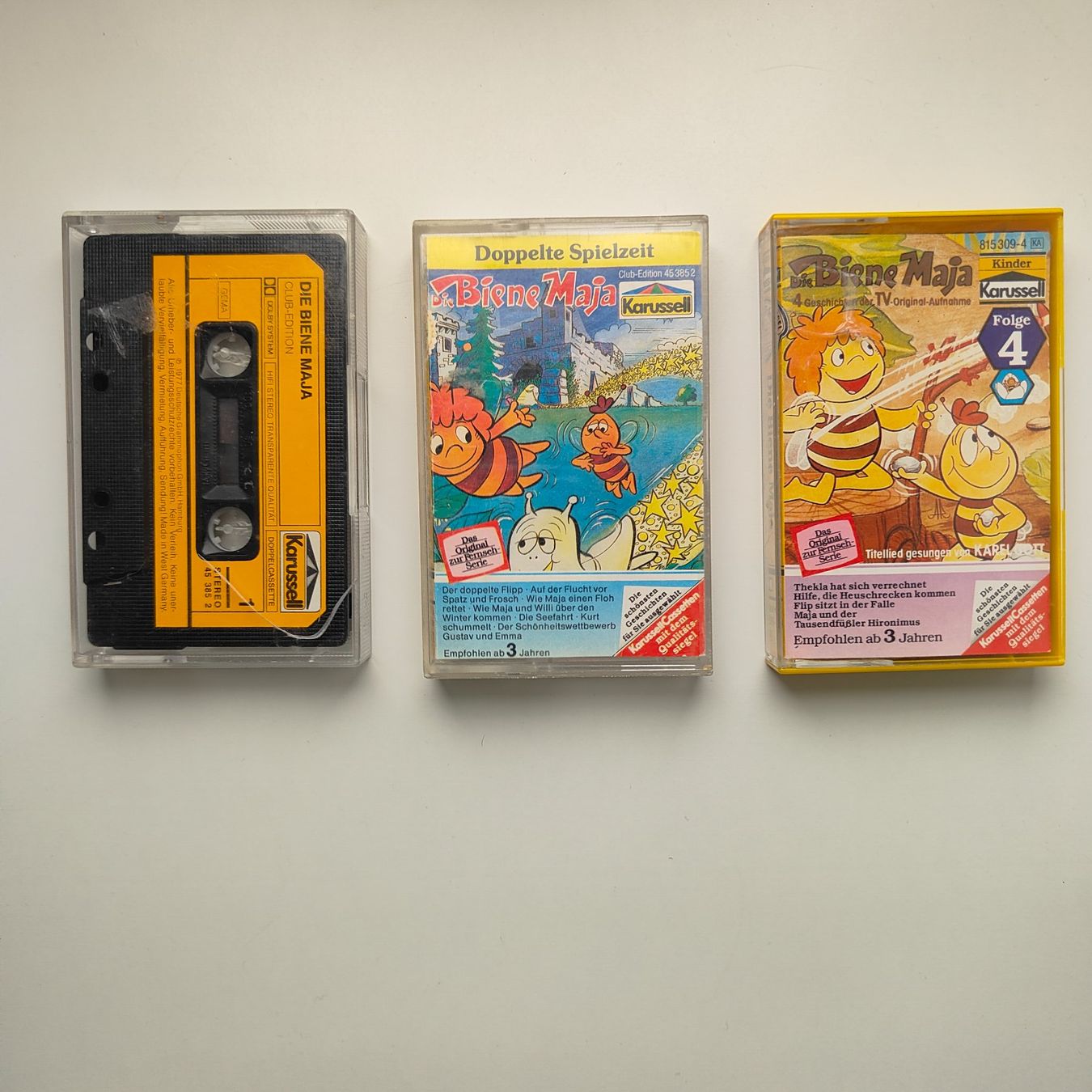 Musicassette: Kasetten Set Biene Maja – Usato da Thalwil venduto da FigurenFreunde