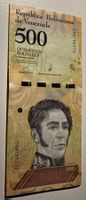 Venezuela 500 Bolivares 2018 Neuwertig