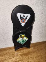 Stapelbarer Eishockey Puckständer | Display für Sammlerpucks