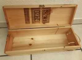 Vintage Holzkiste "Primitivo di Manduria" - Top Deko!
