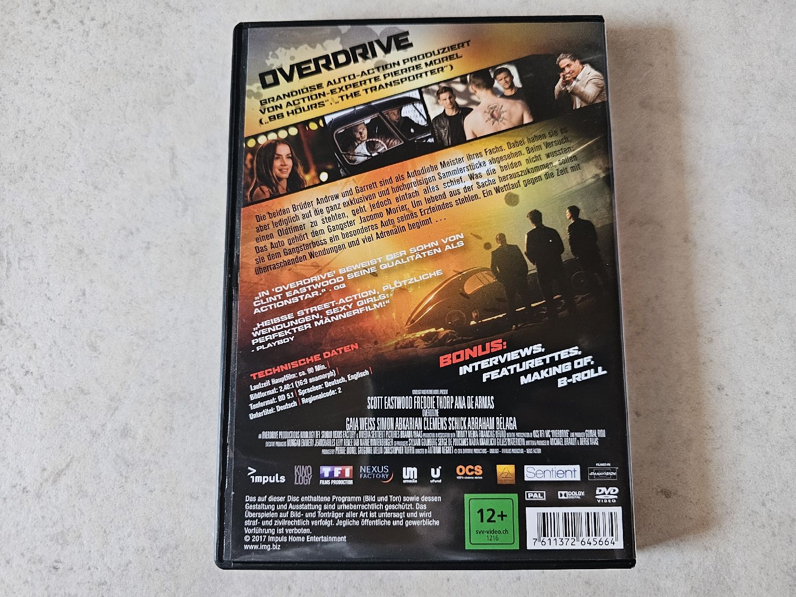 Tutti i DVDs: Overdrive  -  Think Fast, Drive Faster – Usato da Schneisingen venduto da backstore24 1