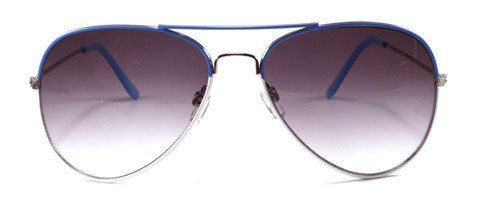 Brillen & Gläser: Bicolor Aviator Sonnenbrille Pilotenbrille SAV85-WTBL – Neu und originalverpackt aus Illnau von diy-shop 1