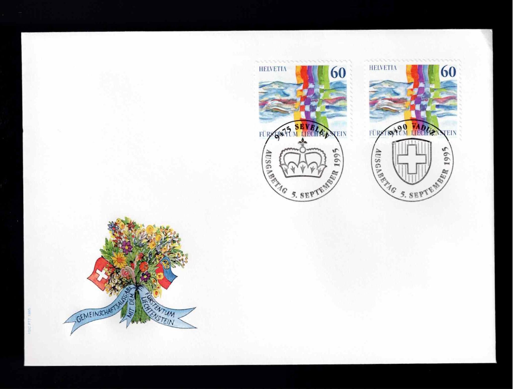 Tutti i francobolli: CH FDC Satz 1995 – Usato da Koblenz venduto da Markenhimmel
