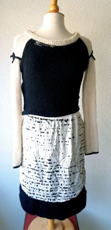 KLEID STRICKKLEID ELISA CAVALETTI ITALY S 36 TOP ZU JACKE