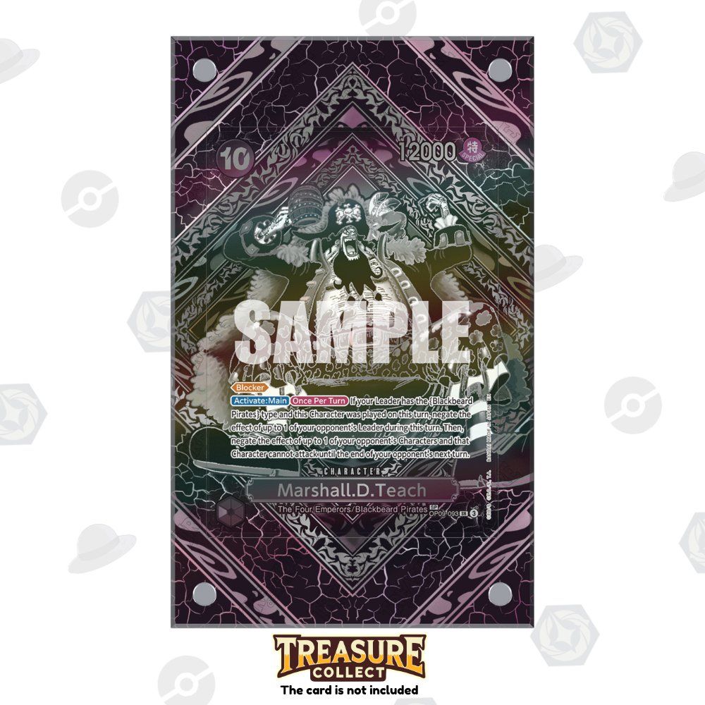 Bandai Carte collezionabili: Marshall.D.Teach OP09/093 - One Piece Extended Artwork – Nuovo e nell'imballaggio originale da Canobbio venduto da TreasureCollect