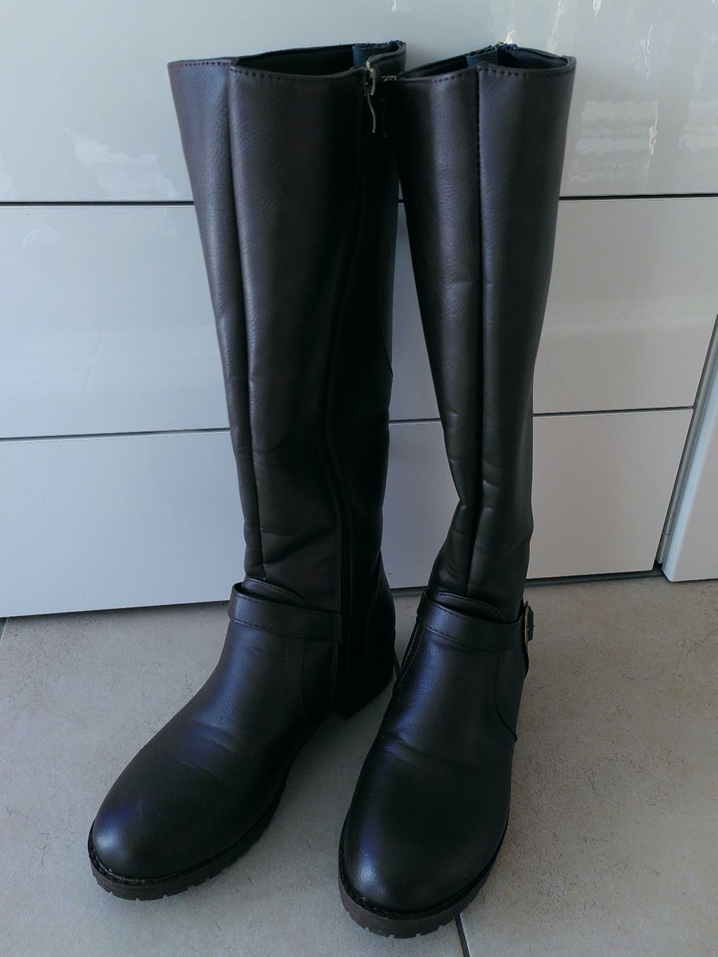 Scarpe da donna: Dark Brown Boots - 40/41 size – Nuovo (secondo la descrizione) da Brugg AG venduto da olamim 1