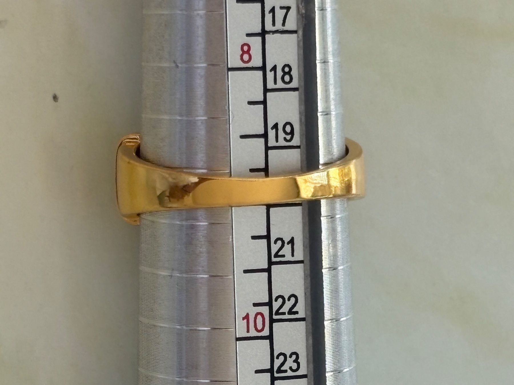 Anelli: Luxus Elegante Gr.19/9 Ring Farbe:  Gold/ blau – Nuovo (secondo la descrizione) da Biel-Bienne venduto da Roserosse13 7