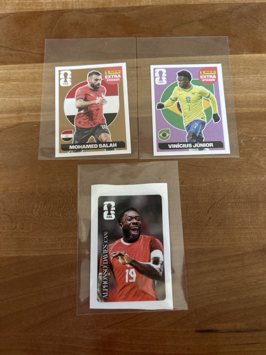 Panini Sammelbilder & Trading cards: Panini Sticker Salah, Vinicius, Davies – Neu (gemäss Beschreibung) aus Grosshöchstetten von ram_f7mg